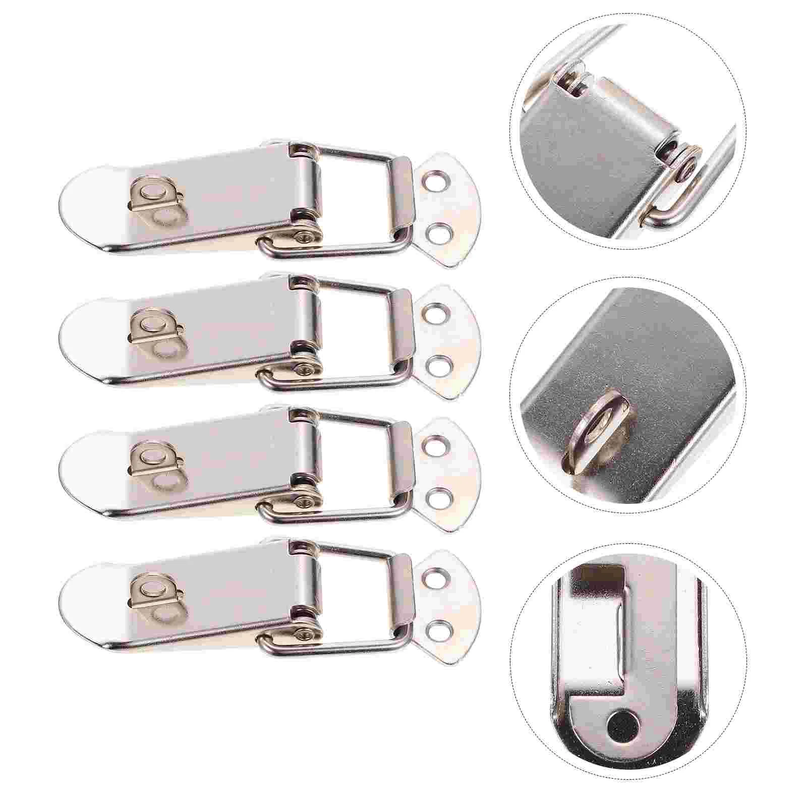 4 Pcs Tarp Accessories Hook DIY Suitcase Buckle Lock Stainless Steel Clamp Heavy Duty Hooks
4 Pcs Tarp Accessories Hook DIY Suitcase Buckle Lock Stainless Steel Clamp Heavy Duty Hooks