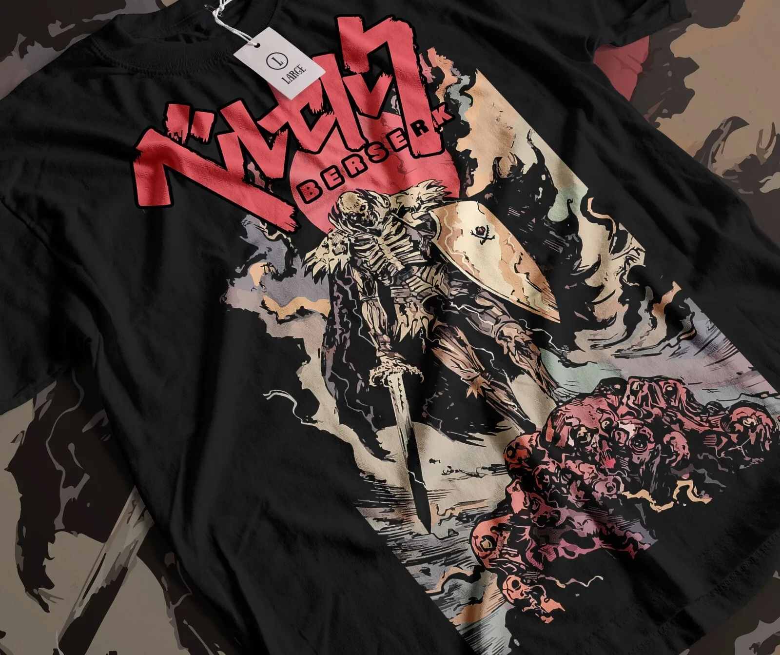 Berserk T-Shirt,Guts Shirt, Anime Tee, Manga,Japanese, Aesthetic,Unisex T-Shirt Boyfriend Gift Boyfriend Gift Graphic T 
Berserk T-Shirt,Guts Shirt, Anime Tee, Manga,Japanese, Aesthetic,Unisex T-Shirt Boyfriend Gift Boyfriend Gift Graphic T