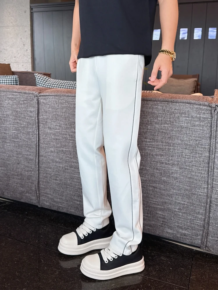 Spring Summer Men's Slim Fit Color Block Straight Leg Casual Sports Pants Comfortable Breathable Lightweight Long Trousers
Spring Summer Men's Slim Fit Color Block Straight Leg Casual Sports Pants Comfortable Breathable Lightweight Long Trousers