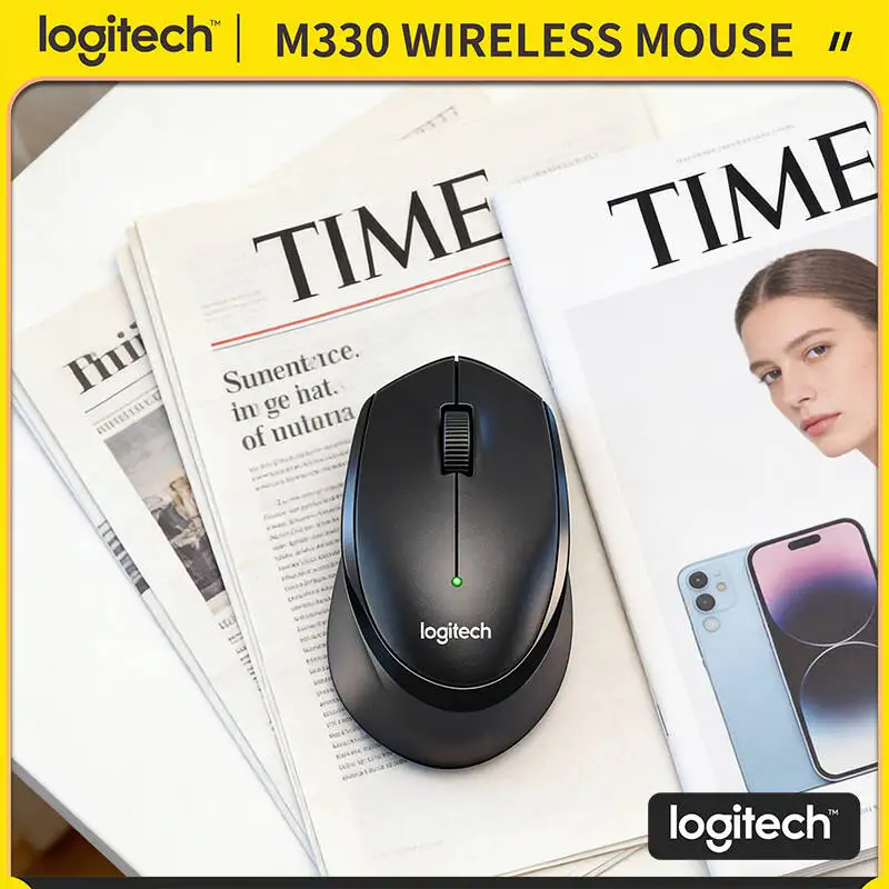 Мышь Logitech M330 Silent Plus, беспроводной USB-приемник 2,4 ГГц, эргономичная ручка, длинная батарея, тихие щелчки для настольного ноутбука
Мышь Logitech M330 Silent Plus, беспроводной USB-приемник 2,4 ГГц, эргономичная ручка, длинная батарея, тихие щелчки для настольного ноутбука