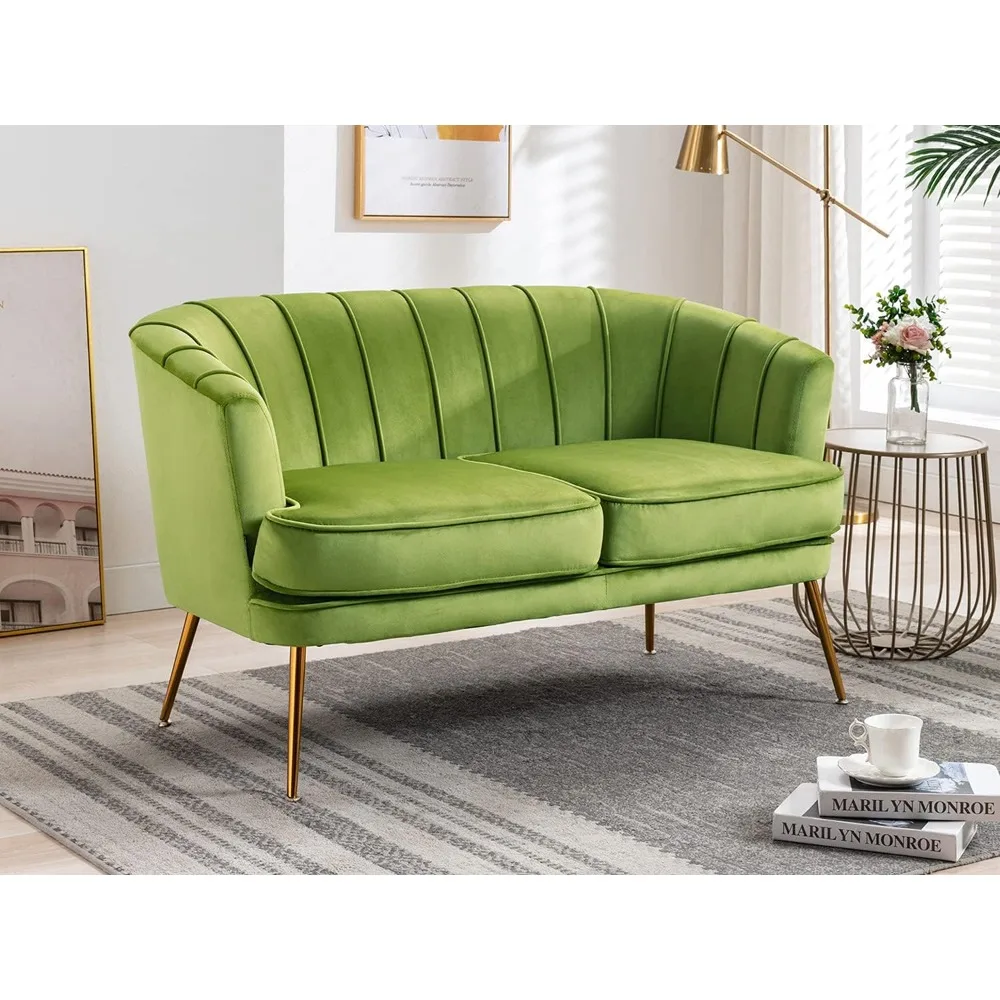 Velvet Loveseat Sofa - Luxury Modern Comfy Tufted Chesterfield 2 Person Couch for Living Room/Bedroom
Velvet Loveseat Sofa - Luxury Modern Comfy Tufted Chesterfield 2 Person Couch for Living Room/Bedroom
