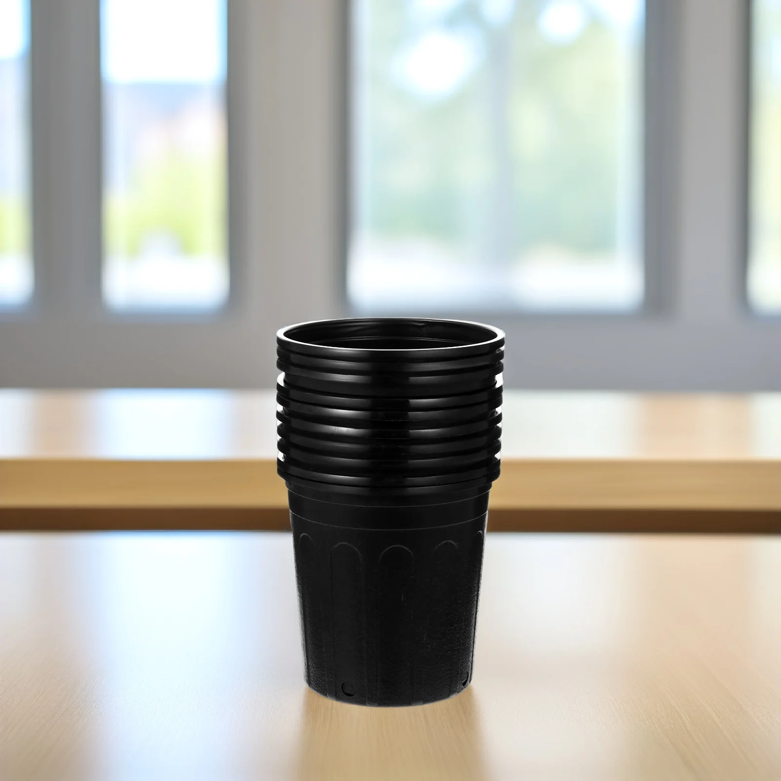 10 Pcs Plastic Flower Pots Root Control Drainage Holes Black Containers Planters Garden Balcony Suitable Gallon
10 Pcs Plastic Flower Pots Root Control Drainage Holes Black Containers Planters Garden Balcony Suitable Gallon