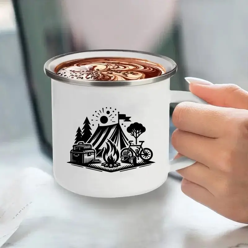 Enamel Metal Camping Mug, Perfect for Outdoor Bonfire Gatherings, Unique Camping Accessory, Ideal Nature Lover Gift
Enamel Metal Camping Mug, Perfect for Outdoor Bonfire Gatherings, Unique Camping Accessory, Ideal Nature Lover Gift