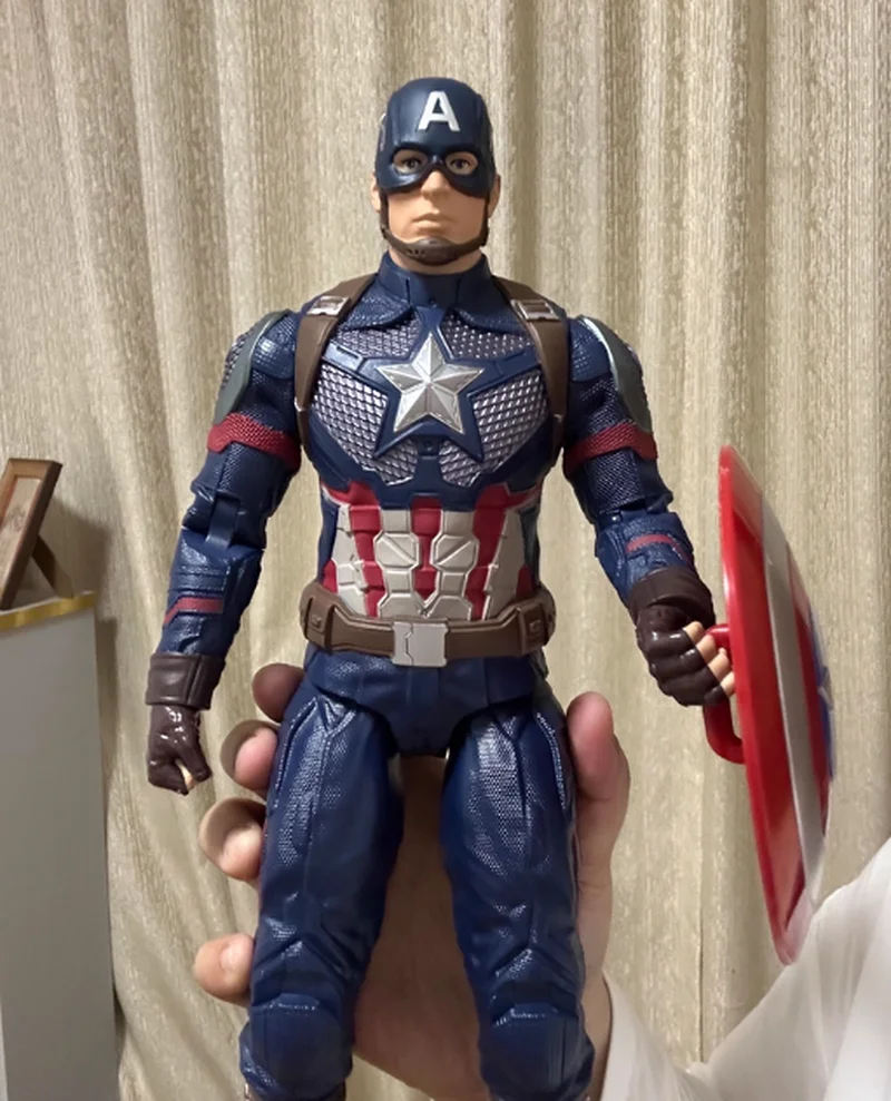 Фигурка Капитана Америки из серии Marvel The Avengers, подвижная коллекционная модель, статуэтка, украшение для рабочего стола, подарок-сюрприз для любителей аниме
Фигурка Капитана Америки из серии Marvel The Avengers, подвижная коллекционная модель, статуэтка, украшение для рабочего стола, подарок-сюрприз для любителей аниме