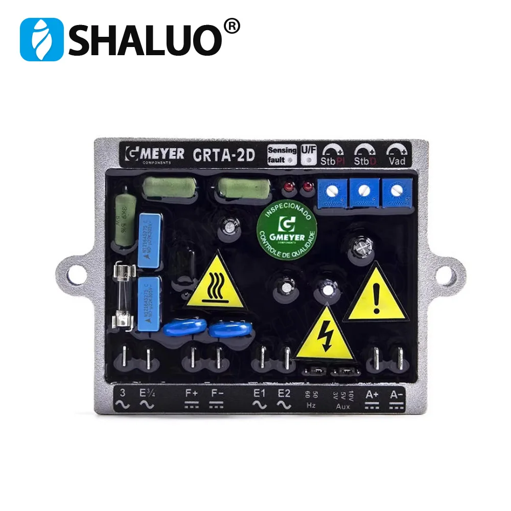 100% New GMEYER GRTA-2D 7A AM/220M PAR AVR Automatic Voltage Regulator Stabilizer for Serve Wide Range of Synchronous Generator
100% New GMEYER GRTA-2D 7A AM/220M PAR AVR Automatic Voltage Regulator Stabilizer for Serve Wide Range of Synchronous Generator