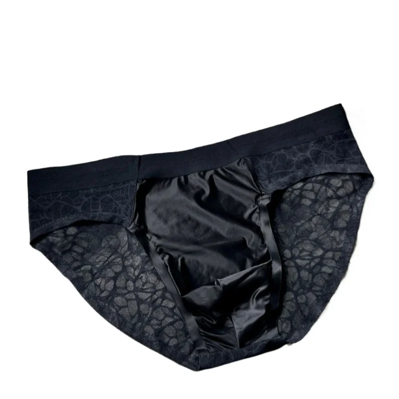 Sexy Men's Panties 2026 New Breathable Lace Jacquard Summer Ice Silk Comfortable Silk Mesh Men's Large Size Shorts Quick-dry
Sexy Men's Panties 2026 New Breathable Lace Jacquard Summer Ice Silk Comfortable Silk Mesh Men's Large Size Shorts Quick-dry