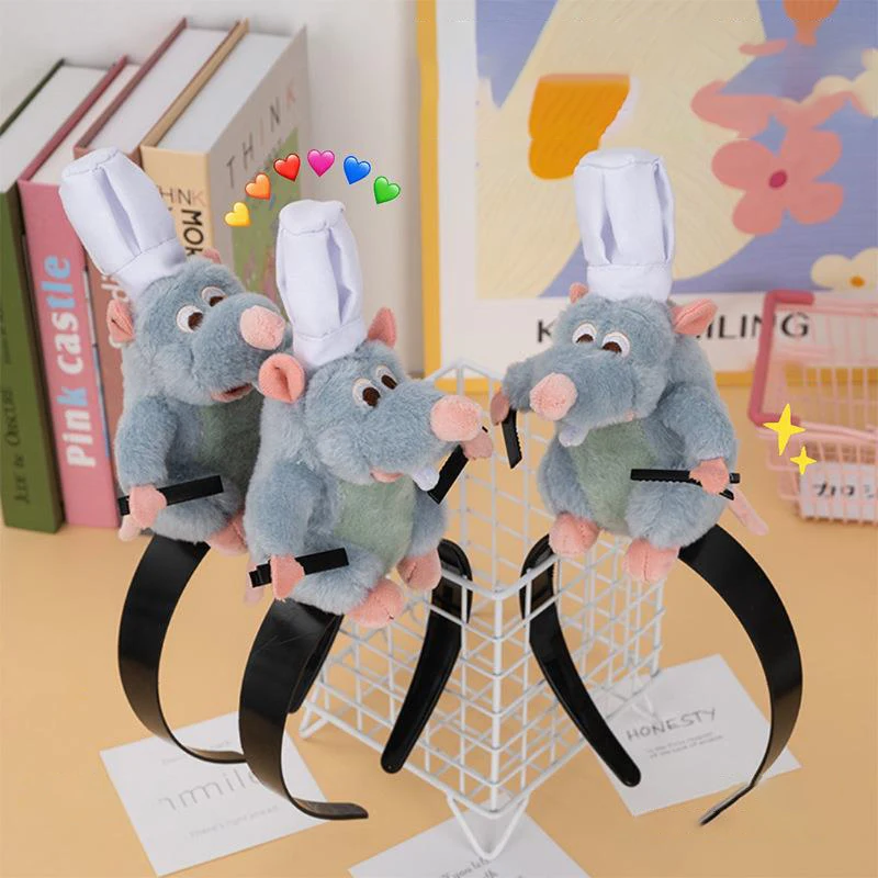 1PC Ratatouille Hair Bands Cartoon Plush Doll Headbands French Wide Hair Bands Headwear
1PC Ratatouille Hair Bands Cartoon Plush Doll Headbands French Wide Hair Bands Headwear