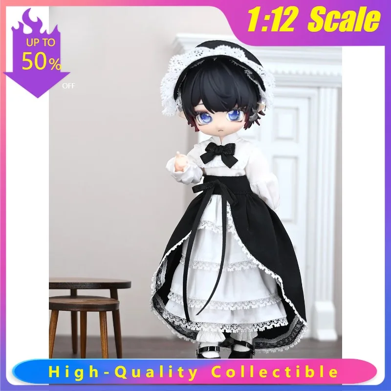 1/12 Scale Headwear Black Jacket Top Dress Lantern Shorts Tiered Skirt Socks Set Model for 6'' BJD Mjd Ob11 AhSi Toy Figure Doll
1/12 Scale Headwear Black Jacket Top Dress Lantern Shorts Tiered Skirt Socks Set Model for 6'' BJD Mjd Ob11 AhSi Toy Figure Doll