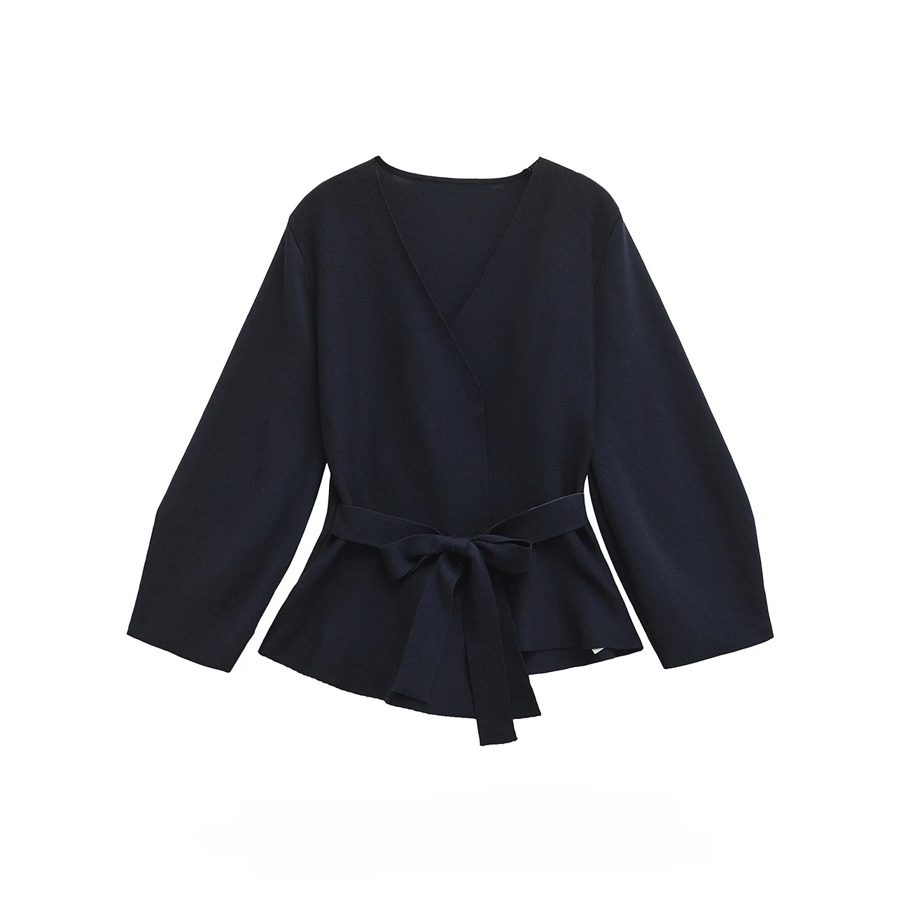 Women's 2024 Winter New Fashion Temperament V-neck Long Sleeve Belt Shoulder Pad Knitted Jacket
Women's 2024 Winter New Fashion Temperament V-neck Long Sleeve Belt Shoulder Pad Knitted Jacket