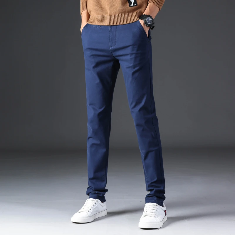2022 Spring Summer New Casual Pants Men Cotton Slim Fit Chinos Fashion Trousers Male Brand Clothing Basic Mens Pants
2022 Spring Summer New Casual Pants Men Cotton Slim Fit Chinos Fashion Trousers Male Brand Clothing Basic Mens Pants