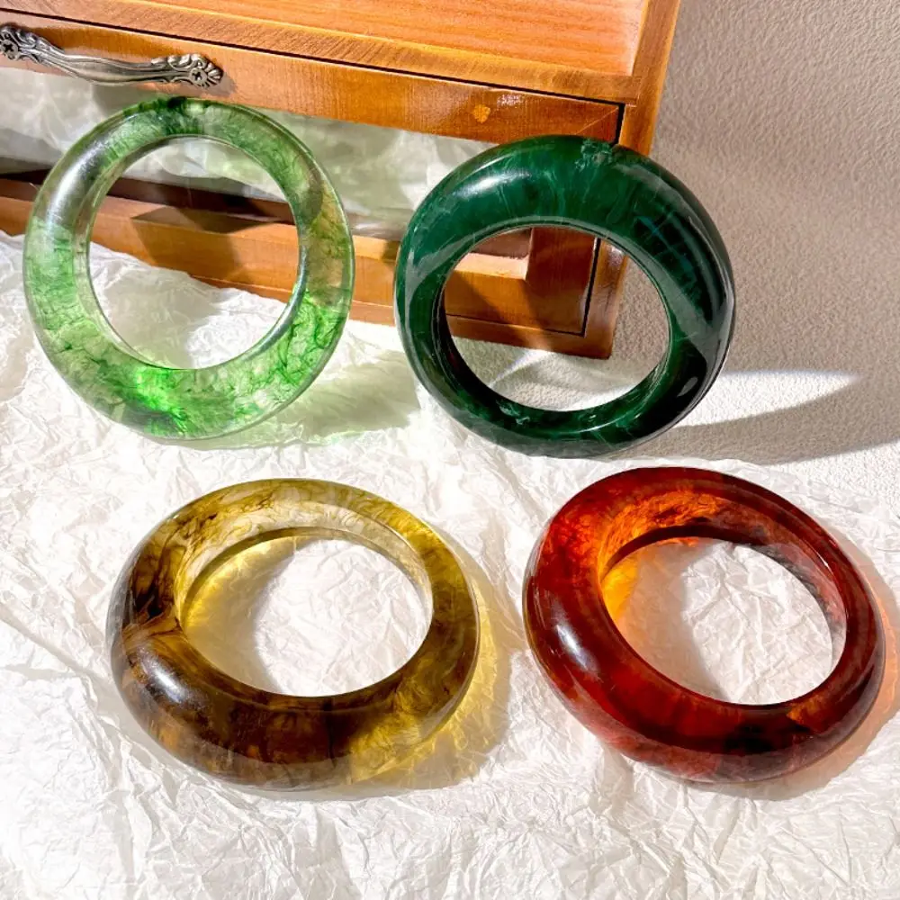 Bohemian Chunky Resin Bangle Geometric Circular Irregular Wide Bracelet Jewelry Accessories Dopamine Retro Hand Ring Gift
Bohemian Chunky Resin Bangle Geometric Circular Irregular Wide Bracelet Jewelry Accessories Dopamine Retro Hand Ring Gift