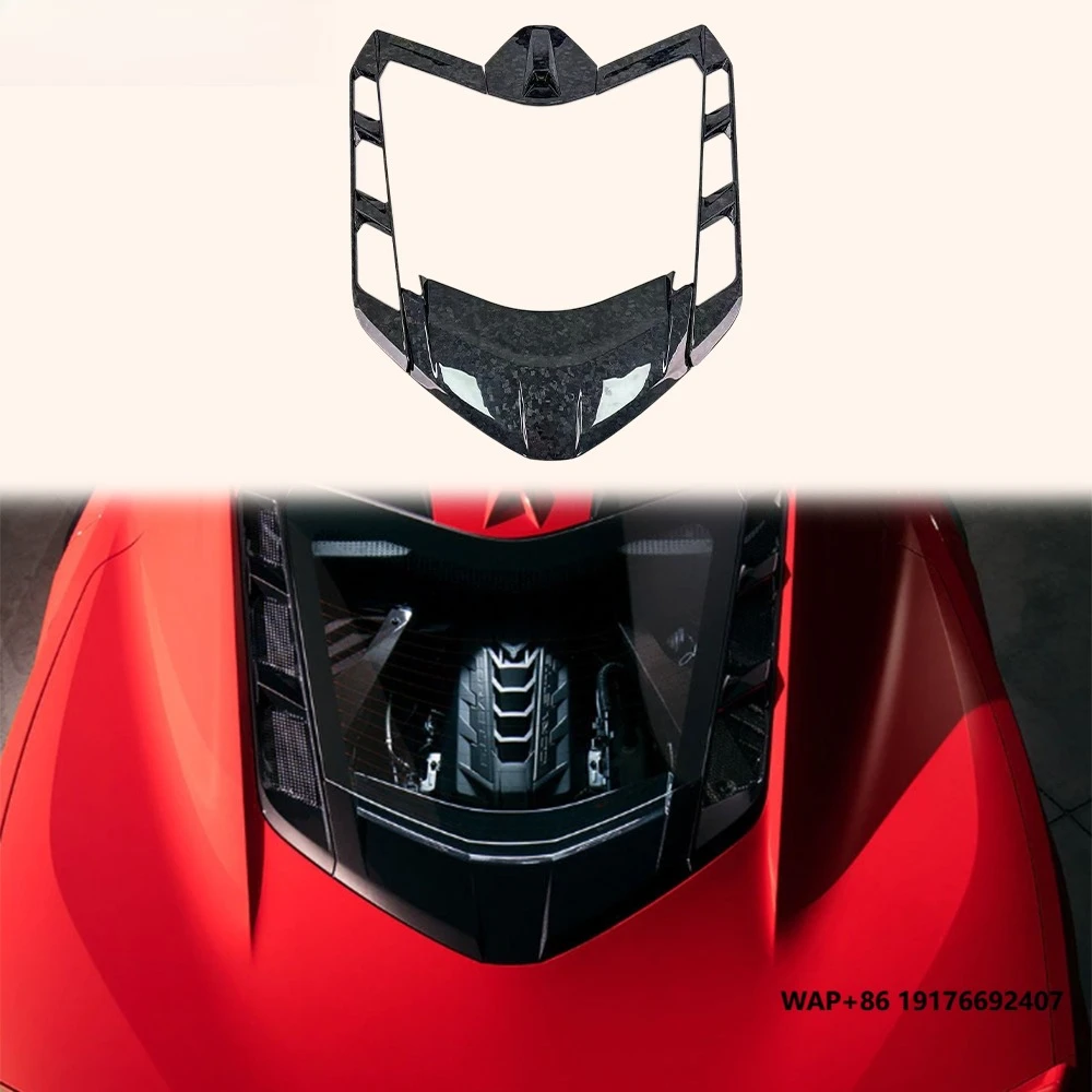 For Chevrolet Corvette C8 20-24 OE Dry Forged Carbon Mid Engine Compart Cover
For Chevrolet Corvette C8 20-24 OE Dry Forged Carbon Mid Engine Compart Cover
