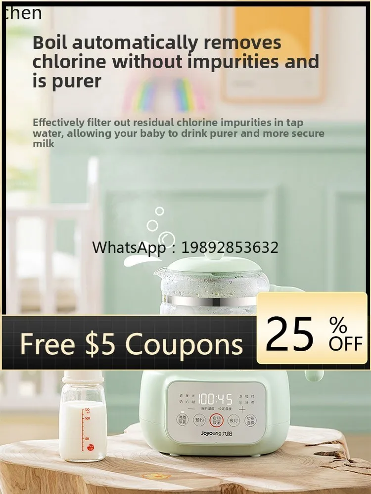 kettle baby household special milk powder conditioner boiling water intelligent thermal insulation milk foaming artifact
kettle baby household special milk powder conditioner boiling water intelligent thermal insulation milk foaming artifact