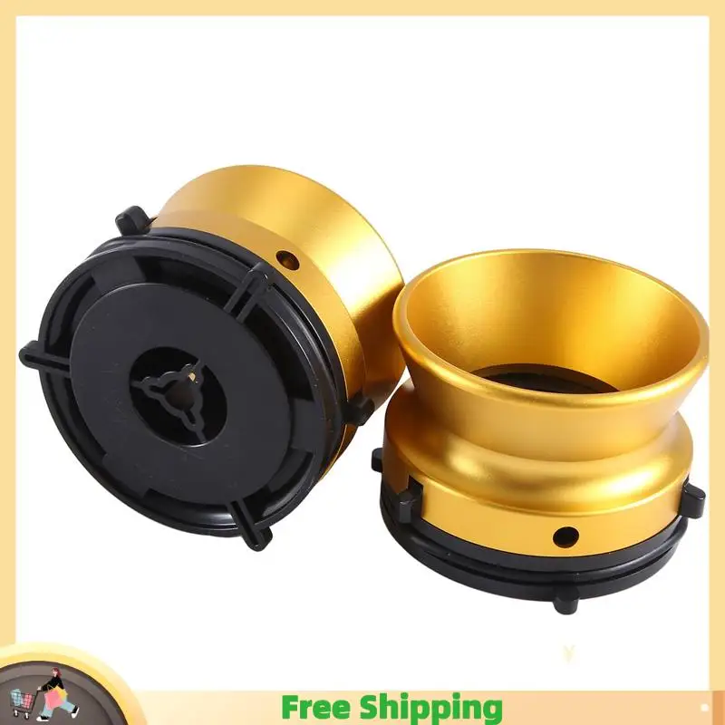 X08A 1 Pair NAB Hub Adapters Professional Polished Aluminum Alloy 10 Inch Opener For Studer Revox For Akai For Teac Durable (Gol
X08A 1 Pair NAB Hub Adapters Professional Polished Aluminum Alloy 10 Inch Opener For Studer Revox For Akai For Teac Durable (Gol