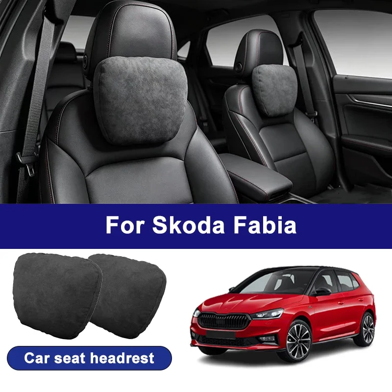 For Skoda Fabia car headrests, soft universal adjustable car seat pillows, car neck pillow cushions, Car accessories
For Skoda Fabia car headrests, soft universal adjustable car seat pillows, car neck pillow cushions, Car accessories