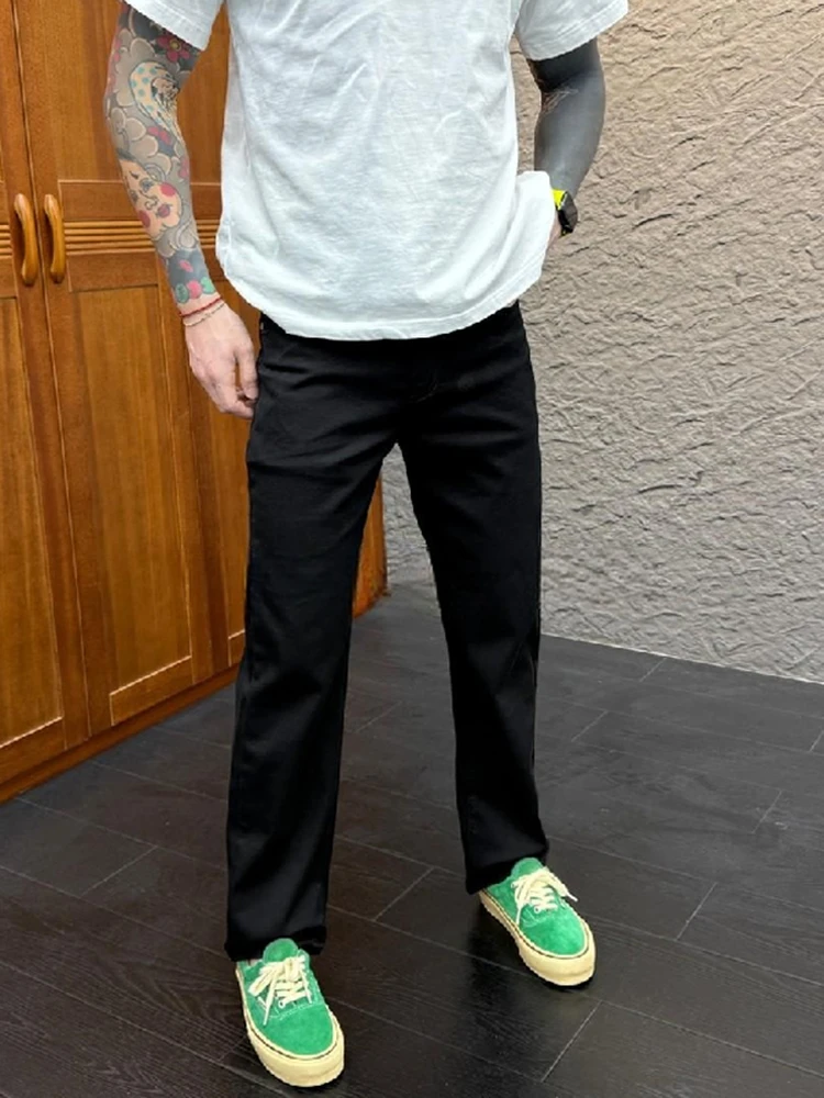 Spring 2026 Men's Casual Bla Straight Leg Jeans Faionable Loose Long Trousers Daily Wear Comfortable Fit Durable Denim
Spring 2026 Men's Casual Bla Straight Leg Jeans Faionable Loose Long Trousers Daily Wear Comfortable Fit Durable Denim