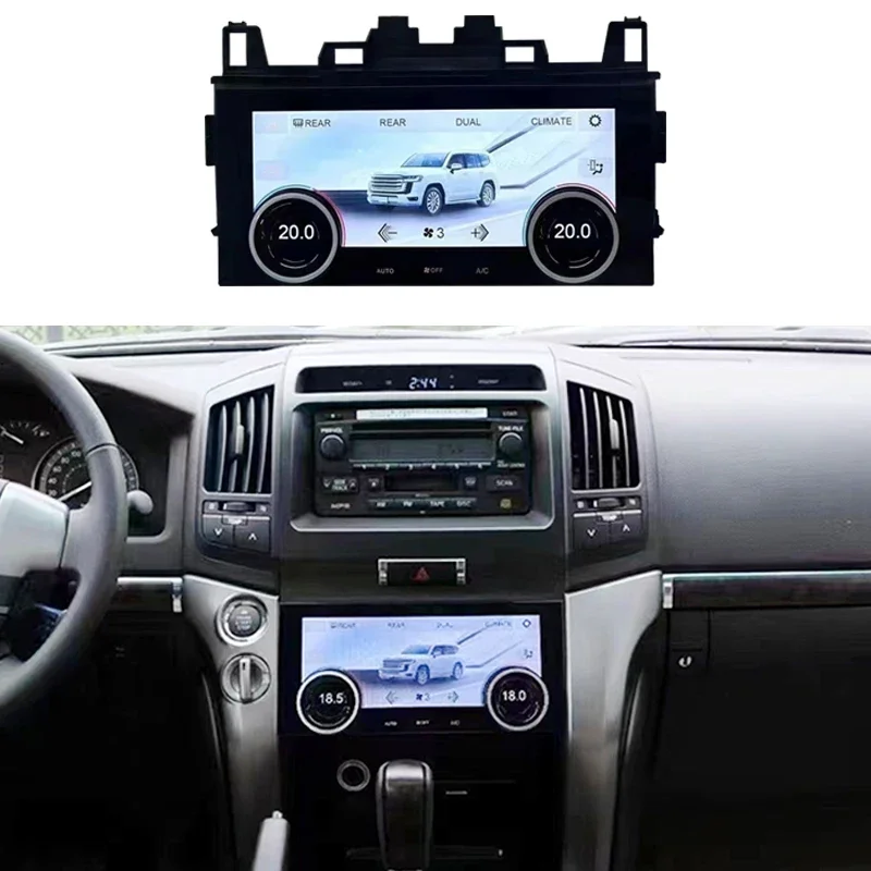 7-дюймовая воздушная климатическая Панель AC Панель Авто для Toyota Land Cruiser LC200 2008-2015 контроль состояния сенсорный дисплей ЖК цифровой экран
7-дюймовая воздушная климатическая Панель AC Панель Авто для Toyota Land Cruiser LC200 2008-2015 контроль состояния сенсорный дисплей ЖК цифровой экран
