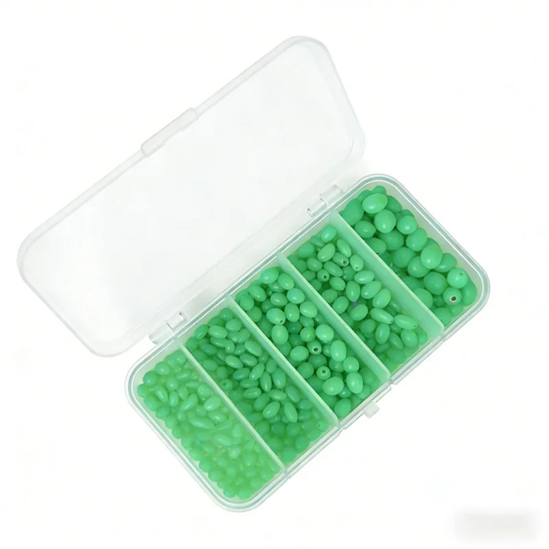 Luminous olive-shaped fishing stopper375High-elasticity hard beads in capsules, anti-collision plastic material, fishing tackle
Luminous olive-shaped fishing stopper375High-elasticity hard beads in capsules, anti-collision plastic material, fishing tackle