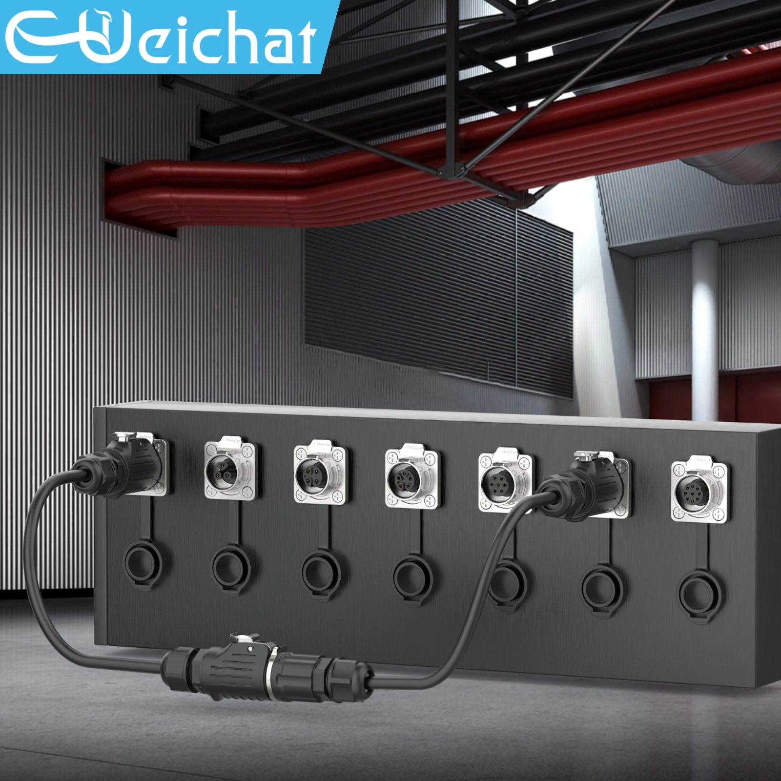LP16 IP68 M16 Industrial Waterproof Plug Socket Automation Electrical Metal Shell Connector Solder 2-9 Pin Flange Socket
LP16 IP68 M16 Industrial Waterproof Plug Socket Automation Electrical Metal Shell Connector Solder 2-9 Pin Flange Socket