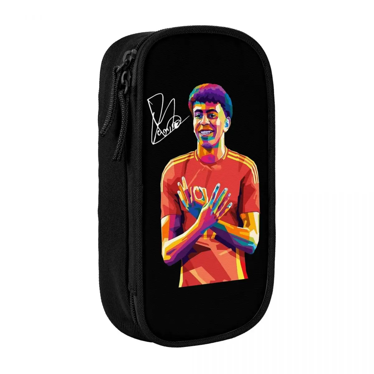 Lamine Y-Yamal пеналы для футбола, футбольная ручка, сумки для студентов, большая вместимость, школьный пенал на молнии
Lamine Y-Yamal пеналы для футбола, футбольная ручка, сумки для студентов, большая вместимость, школьный пенал на молнии