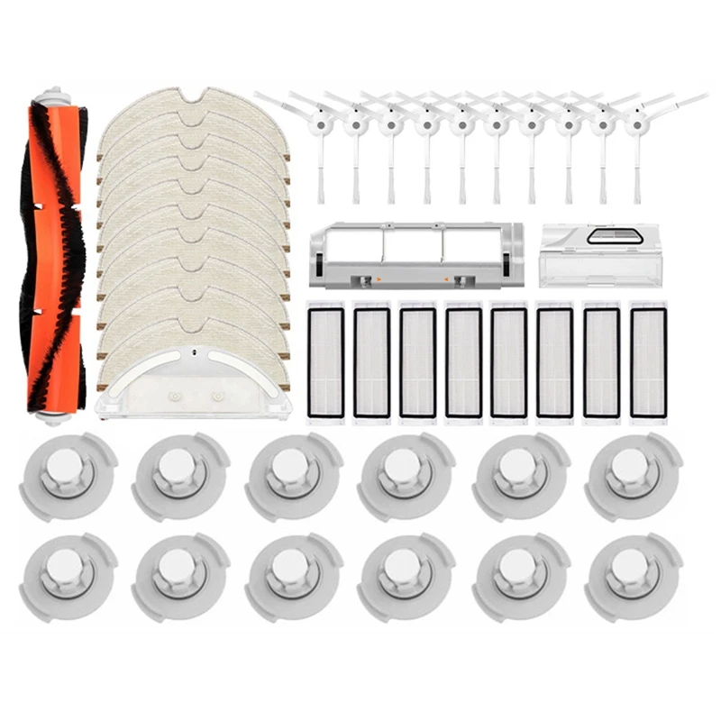 Комплект аксессуаров для робота-пылесоса Xiaomi Roborock S5 S6 Pure S60 S65 S50 E25 E4 Mijia 1S, 44 шт., запасные части
Комплект аксессуаров для робота-пылесоса Xiaomi Roborock S5 S6 Pure S60 S65 S50 E25 E4 Mijia 1S, 44 шт., запасные части