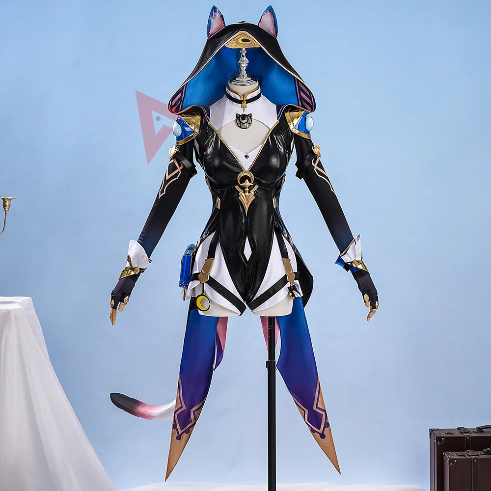 New Cipher Cosplay Costumes Honkai Star Rail Game Character Set Jumpsuit Tail Accessories Shoes To Choose Custom Made
New Cipher Cosplay Costumes Honkai Star Rail Game Character Set Jumpsuit Tail Accessories Shoes To Choose Custom Made