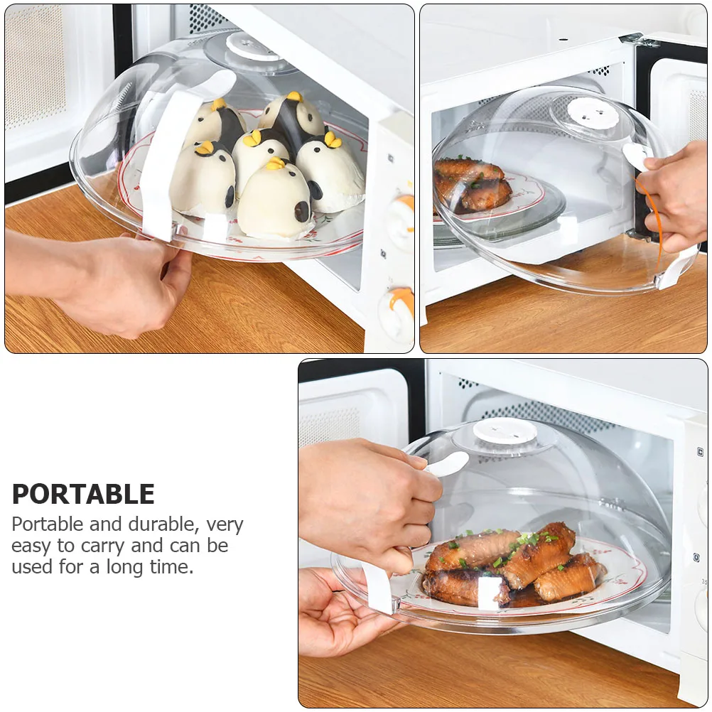 1pc Microwave Splatter Heat Resistant Transparent Lid for Kitchen Home Use Baking Heating Anti-Scalding Food Dome Microwave
1pc Microwave Splatter Heat Resistant Transparent Lid for Kitchen Home Use Baking Heating Anti-Scalding Food Dome Microwave