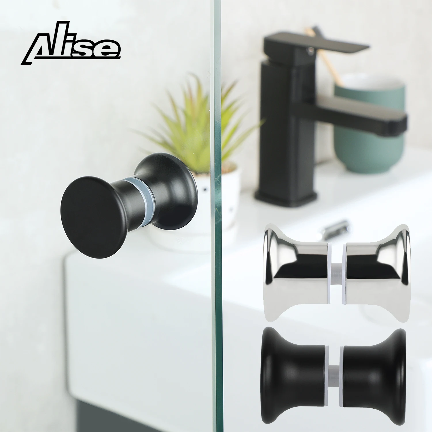 Shower Door Knobs Round Back-to-Back Shower/Bath Door Handle Chrome Finish Solid SUS304 Stainless Steel Door Handle Hardware
Shower Door Knobs Round Back-to-Back Shower/Bath Door Handle Chrome Finish Solid SUS304 Stainless Steel Door Handle Hardware