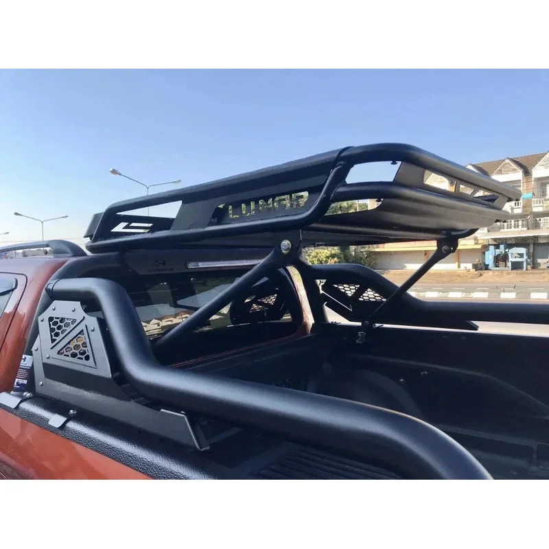 Factory Hot Sale High Quality Universal Steel 4X4 Roll Bar With Cargo Basket Ranger, Hilux Rocco Vigo, D-
Factory Hot Sale High Quality Universal Steel 4X4 Roll Bar With Cargo Basket Ranger, Hilux Rocco Vigo, D-