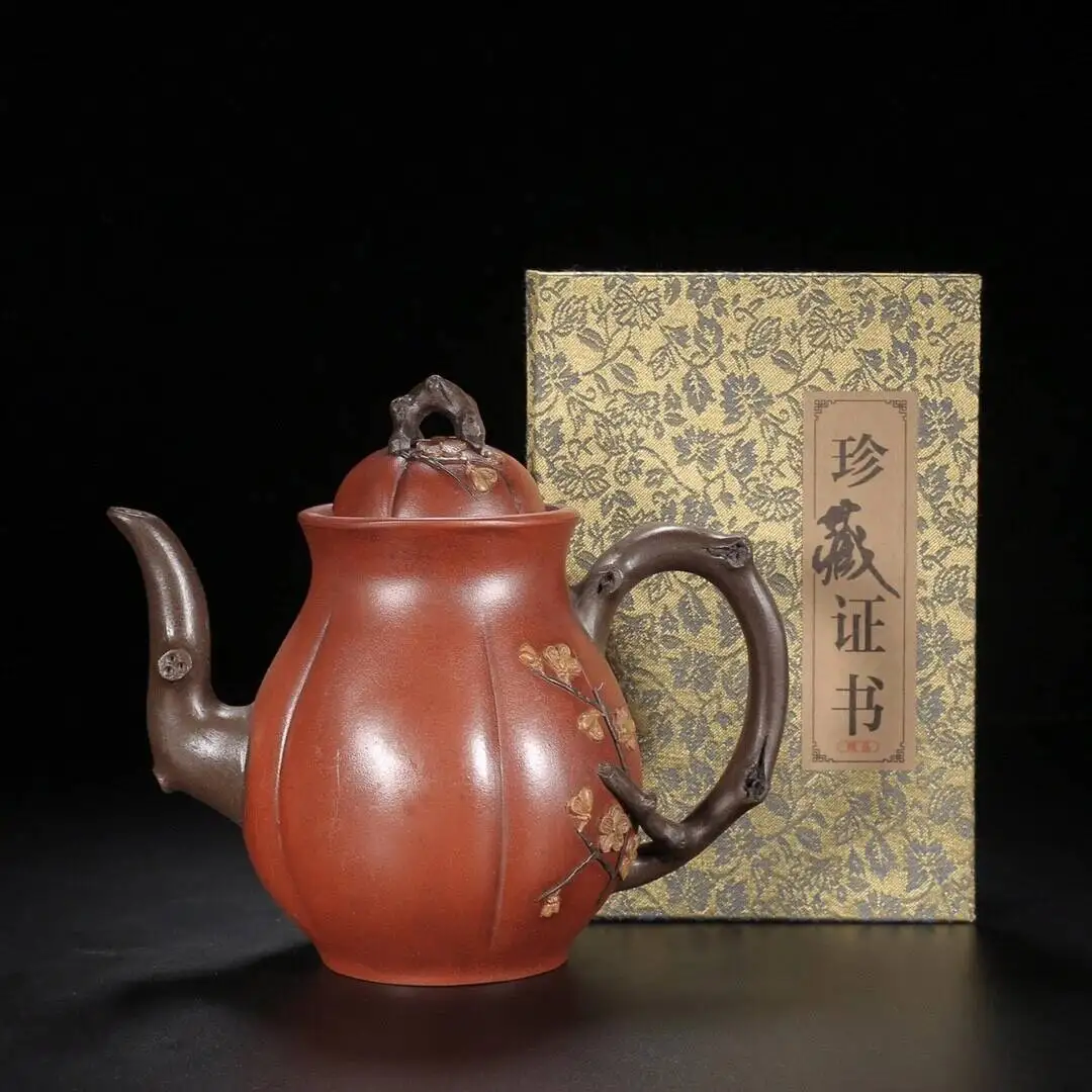 Chinese Yixing Zisha Clay Handmade Exquisite Teapot And Vase 500cc
Chinese Yixing Zisha Clay Handmade Exquisite Teapot And Vase 500cc