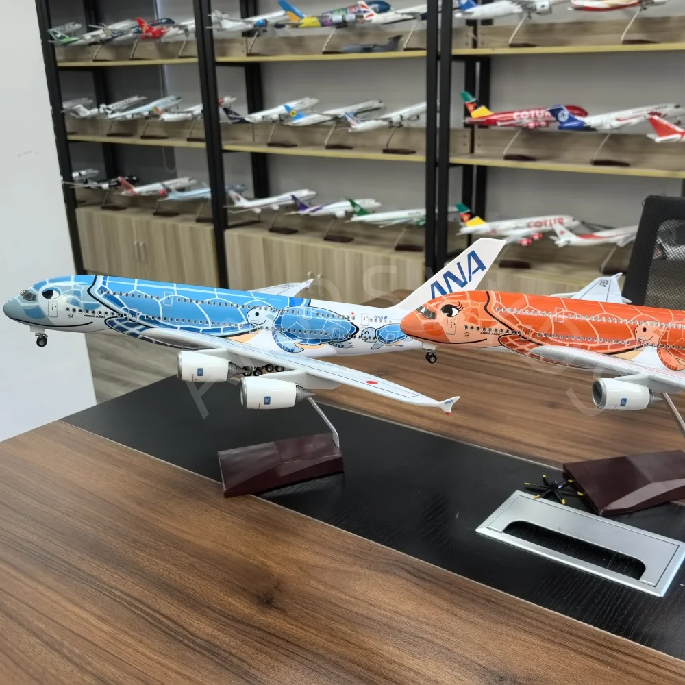 Anniversary A380 Cartoon Turtle 46CM Scale JAL ANA Airbus Airplane Decor Model Collected By Aviatio Displays Souvenir Gifts
Anniversary A380 Cartoon Turtle 46CM Scale JAL ANA Airbus Airplane Decor Model Collected By Aviatio Displays Souvenir Gifts