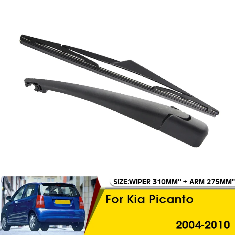Car Wiper Blade For Kia Picanto 2004-2010 Rear Back Windshield Windscreen Rear Wiper 310mm+Arm 275mm Car Accessories
Car Wiper Blade For Kia Picanto 2004-2010 Rear Back Windshield Windscreen Rear Wiper 310mm+Arm 275mm Car Accessories