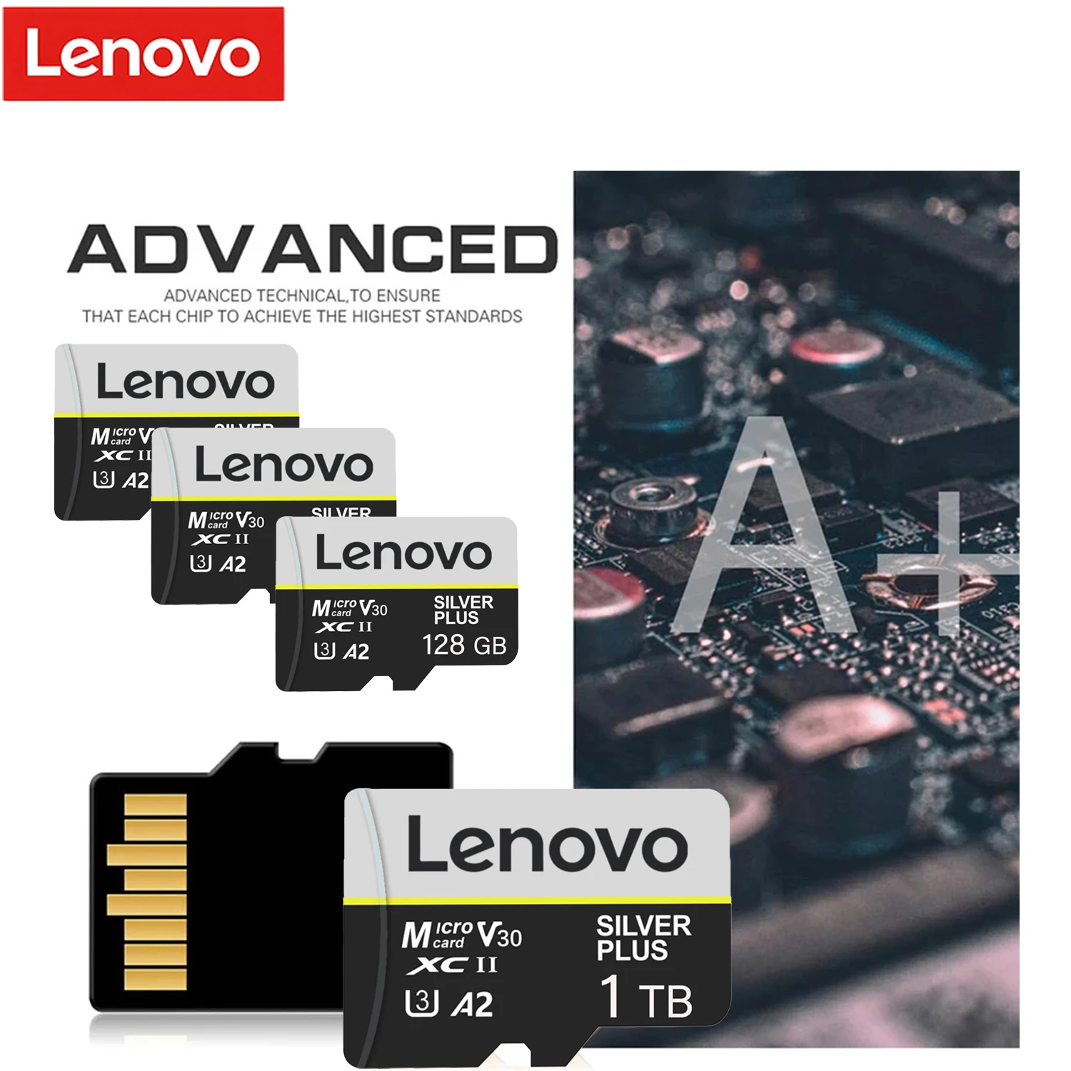 Lenovo 1TB Memory Cards Micro SD Card High Speed Flash Card 512GB 256GB Stable Performance For Phone Drone Camera TF Card 64GB
Lenovo 1TB Memory Cards Micro SD Card High Speed Flash Card 512GB 256GB Stable Performance For Phone Drone Camera TF Card 64GB