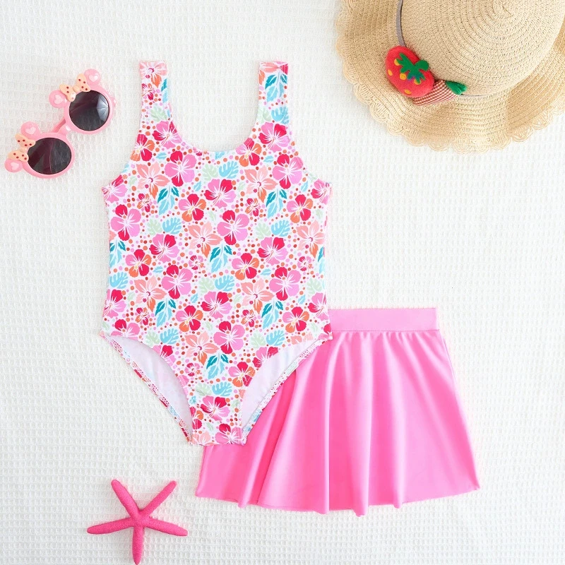 Детский слитный купальник для девочек 2026 с пляжной юбкой, с цветочным принтом, розовый, для плавания и отдыха на пляже
Детский слитный купальник для девочек 2026 с пляжной юбкой, с цветочным принтом, розовый, для плавания и отдыха на пляже