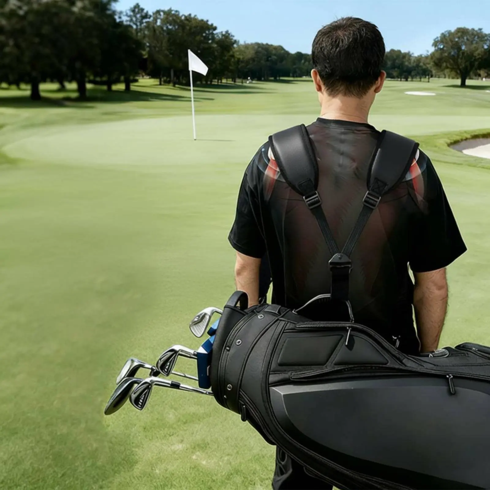 Replacement Sporting Bag Strap Pressure Relief Sporting Bag Shoulder Strap Balanced Weight Distribution Adjustable for Golfers
Replacement Sporting Bag Strap Pressure Relief Sporting Bag Shoulder Strap Balanced Weight Distribution Adjustable for Golfers