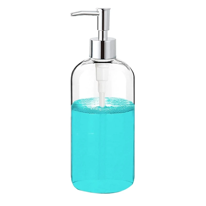 A46T Soap Dispenser Clear Glass Soap Dispenser with Pump 16 Oz Refillable Liquid Hand Soap Dispenser for Bathroom Kitchen
A46T Soap Dispenser Clear Glass Soap Dispenser with Pump 16 Oz Refillable Liquid Hand Soap Dispenser for Bathroom Kitchen