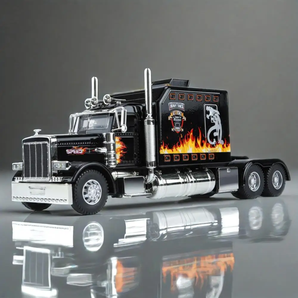 1:24 Scale Peterbilt 389 Tractor Trailer Play Toy Truck Vehicle for Kids with lighting and simulated sound effects Boys gift
1:24 Scale Peterbilt 389 Tractor Trailer Play Toy Truck Vehicle for Kids with lighting and simulated sound effects Boys gift