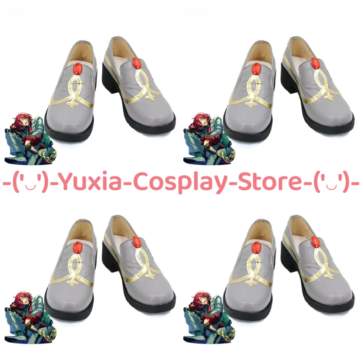 Юксиакосплей! Ансамбль Звезд! Ибара Саэгуса, обувь для косплея, реквизит для игрового персонажа, ботинки из искусственной кожи, карнавальный костюм на Хэллоуин
Юксиакосплей! Ансамбль Звезд! Ибара Саэгуса, обувь для косплея, реквизит для игрового персонажа, ботинки из искусственной кожи, карнавальный костюм на Хэллоуин