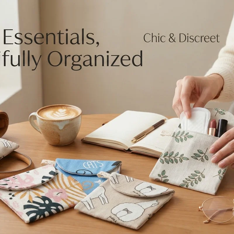 Ladies Cosmetic Organizer Cute Storage Bag Small Cosmetic Pouch Sanitary Napkin Coin Card Makeup Storage
Ladies Cosmetic Organizer Cute Storage Bag Small Cosmetic Pouch Sanitary Napkin Coin Card Makeup Storage