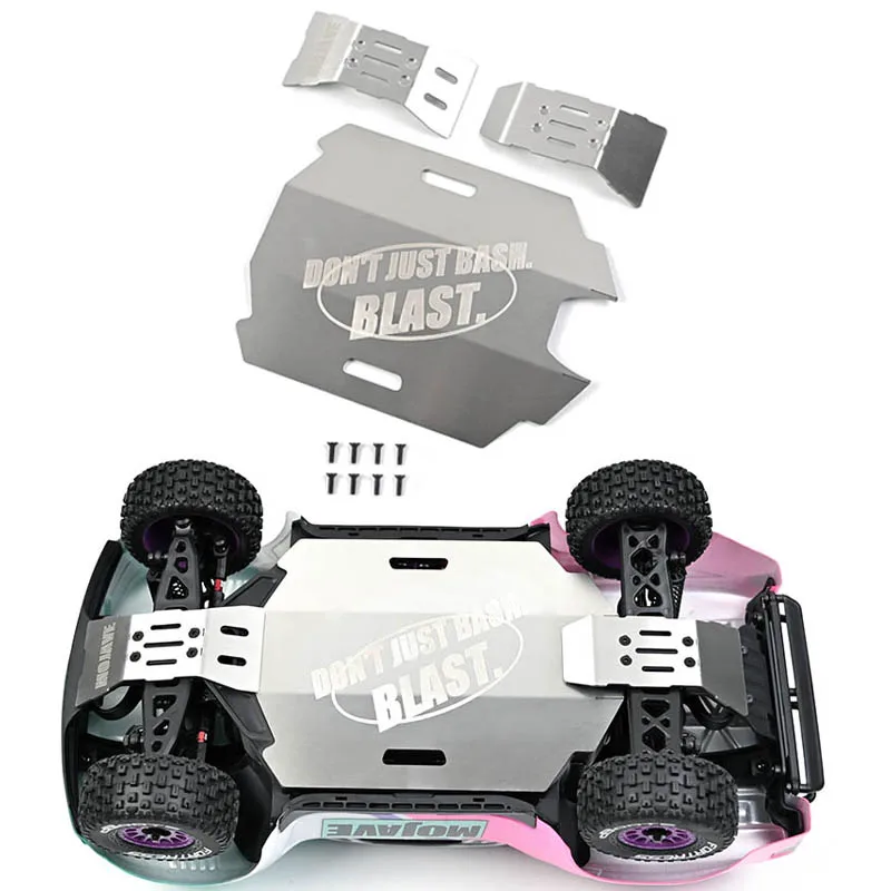 1set Metal Simulation Chassis Armor Guard Plate for 1/14 RC Short-Course Trucks ARRMA MOJAVE GROM
1set Metal Simulation Chassis Armor Guard Plate for 1/14 RC Short-Course Trucks ARRMA MOJAVE GROM