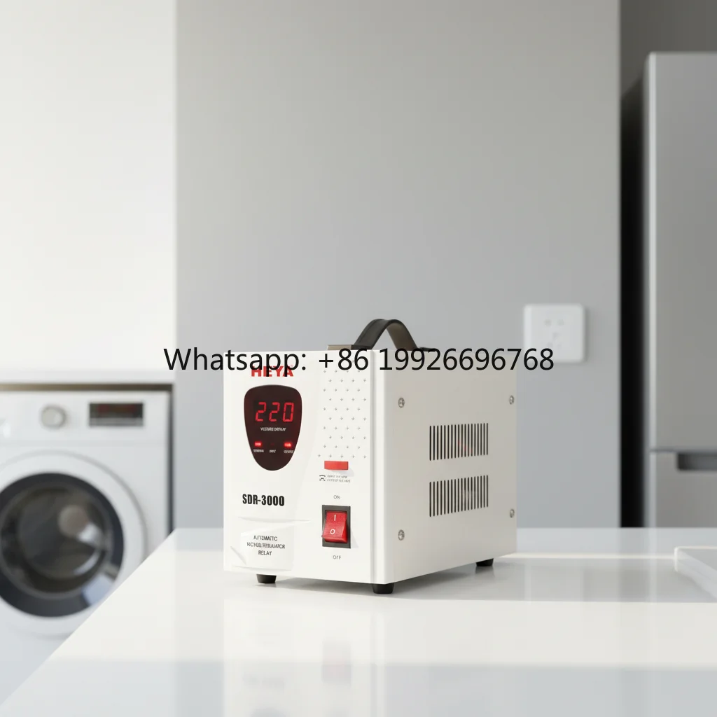 HEYA Home 3KVA Digital Relay AC Automatic Regulators Stabilizers AVR Stabilisateur De Tension Single Phase 220V
HEYA Home 3KVA Digital Relay AC Automatic Regulators Stabilizers AVR Stabilisateur De Tension Single Phase 220V