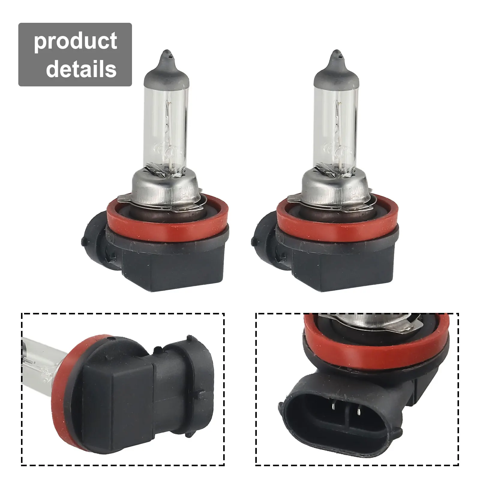 High Quality Practical Halogen Bulbs Light Spare 12V Super Bright 2pcs 4.6A 55W Accessories Car Fog Head Light
High Quality Practical Halogen Bulbs Light Spare 12V Super Bright 2pcs 4.6A 55W Accessories Car Fog Head Light