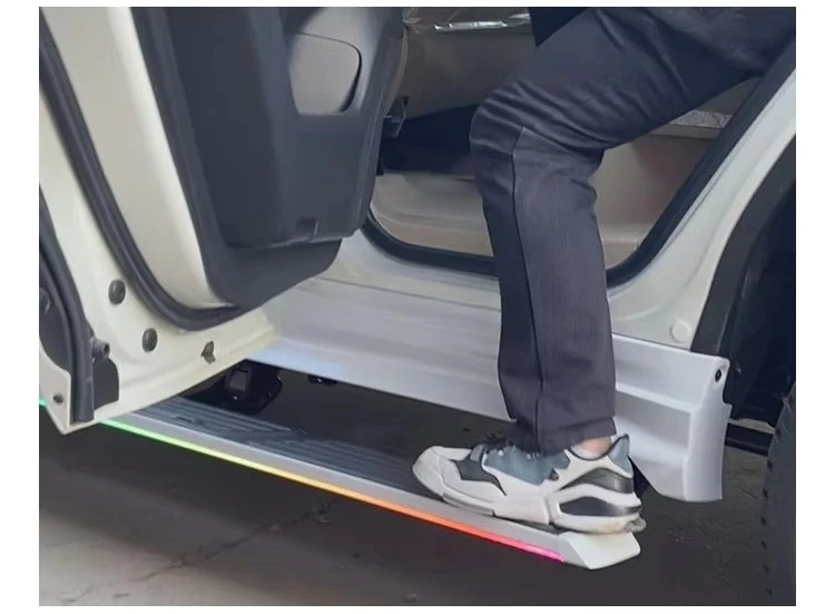 Aluminum Alloy Electric Side Step for Toyota Land Cruiser 300 Power Running Board LC300 Foot Board Step with Side Skirt
Aluminum Alloy Electric Side Step for Toyota Land Cruiser 300 Power Running Board LC300 Foot Board Step with Side Skirt