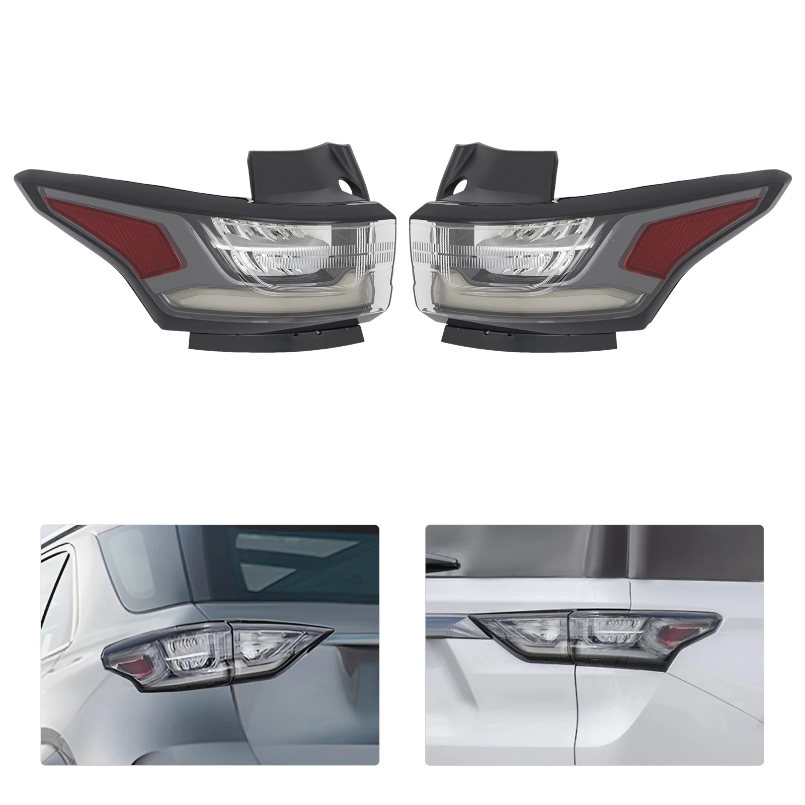 Right Tail Light For Chevrolet Traverse 2018-2021 LED Smoke Lens Assembly Replacement OE 84618035 GM2805131 Rear Lamp Direct Fit
Right Tail Light For Chevrolet Traverse 2018-2021 LED Smoke Lens Assembly Replacement OE 84618035 GM2805131 Rear Lamp Direct Fit