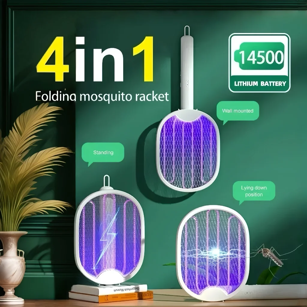 USB перезаряжаемый уничтожитель комаров-3000 В электрический мухоловка с УФ-светом, складной для использования в помещении
USB перезаряжаемый уничтожитель комаров-3000 В электрический мухоловка с УФ-светом, складной для использования в помещении