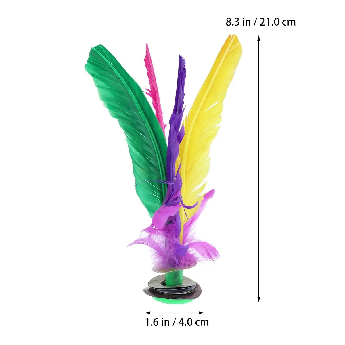12 Pcs Colorful Shuttlecock Rubber Jianzi Lightweight Goose Shuttlecock Portable Indoor Outdoor Toy Gift
12 Pcs Colorful Shuttlecock Rubber Jianzi Lightweight Goose Shuttlecock Portable Indoor Outdoor Toy Gift