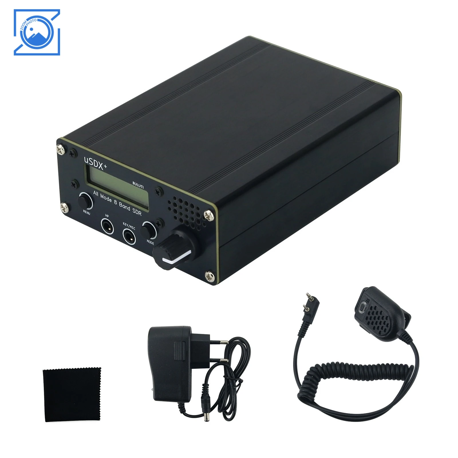 HamGeek USDX+ 3W-5W Full Mode Shortwave QRP SSB/CW HF Transceiver 8-Band SDR Transceiver Upgraded Version of USDX
HamGeek USDX+ 3W-5W Full Mode Shortwave QRP SSB/CW HF Transceiver 8-Band SDR Transceiver Upgraded Version of USDX