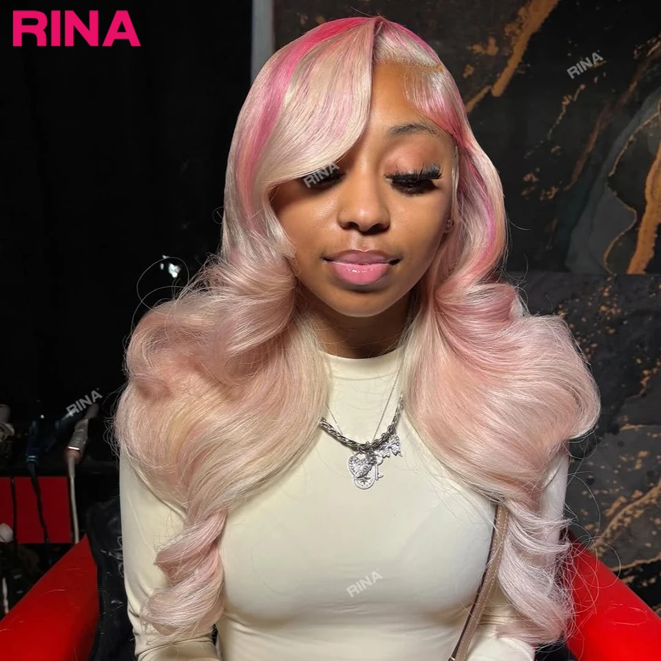 Ombre Pink Color Wigs Human Hair Body Wave Transparent Lace Frontal 13x4 13x6 Colored Human Hair Wigs For Womenn
Ombre Pink Color Wigs Human Hair Body Wave Transparent Lace Frontal 13x4 13x6 Colored Human Hair Wigs For Womenn