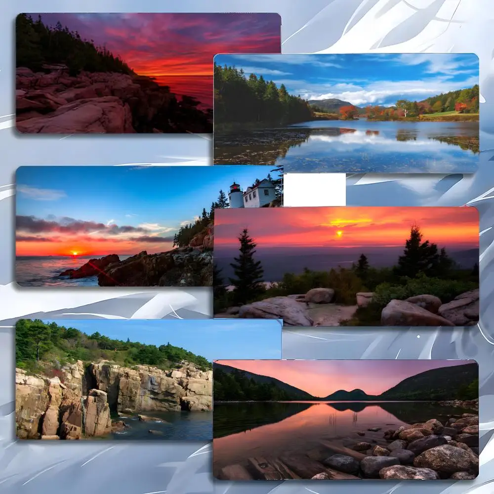 Serene Acadia-s Mouse Pad Mousepad Large Gaming LockEdge Thickened PC Table Desk Mat
Serene Acadia-s Mouse Pad Mousepad Large Gaming LockEdge Thickened PC Table Desk Mat