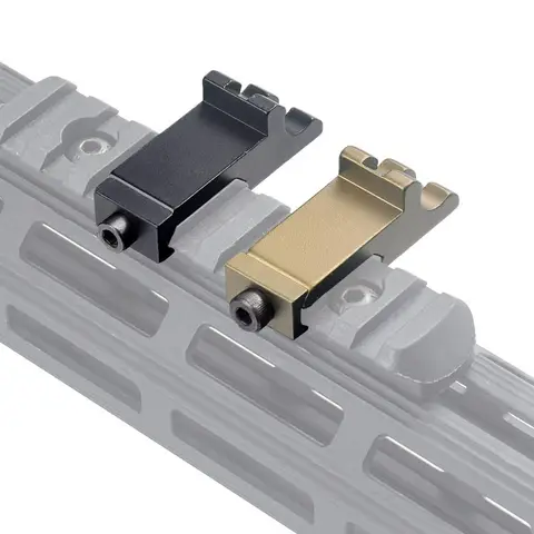 45 องศามุม Offset ด้านข้างอะแดปเตอร์ RTS 20 มม.Picatinny Rail ไฟฉายเลเซอร์ขอบเขต Mount ปืนไรเฟิลการล่าสัตว์อุปกรณ์เสริม